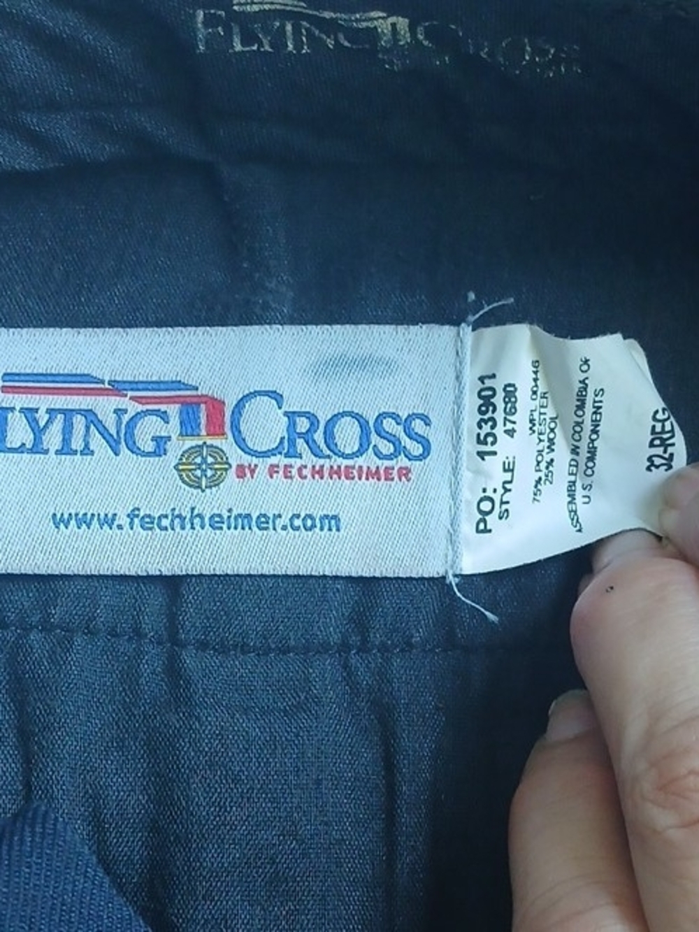 Flying Cross by Fechheimer Men’s Navy Cargo Pants
